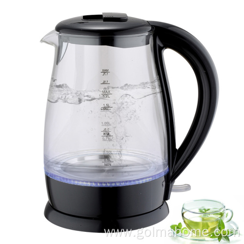 Wholesale Cheap 1.7l Stainless Steel Glass Kettle
